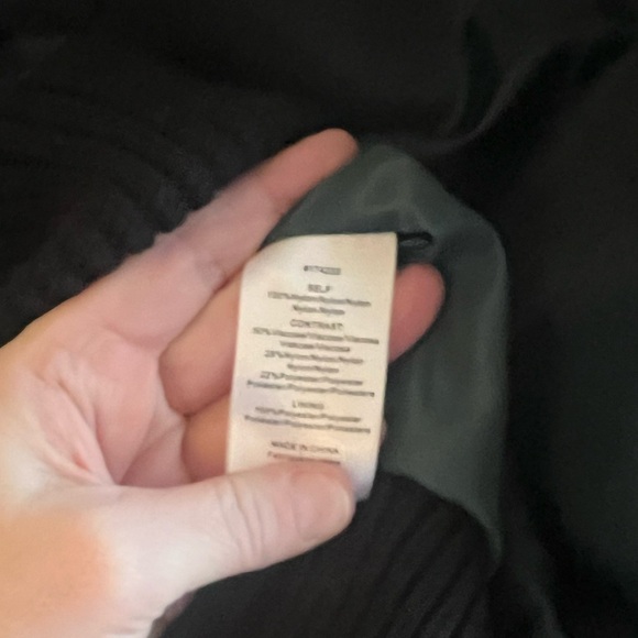 NWT Anthropologie Dolan Sweater Sleeve Bomber Jacket - Picture 10 of 11